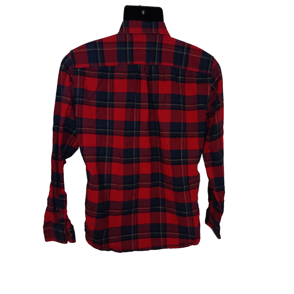 Gap Men’s Red and Black Long Sleeve Shirt Size S M001 - Picture 2 of 4